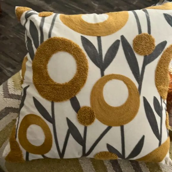 Modern Boho Decorative Throw Pillow Cover Case Accent Floral Mid Century Decor - Picture 10 of 15